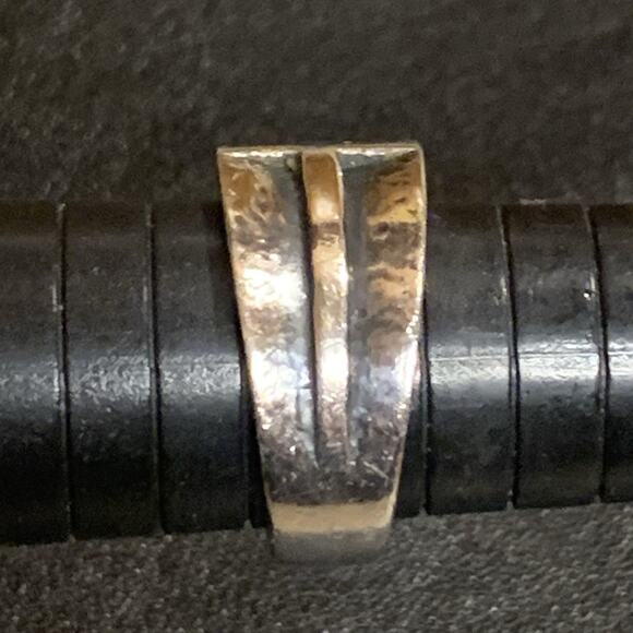 James Avery Ring Retired Rare Sterling Silver Wide Cross Size 9 - Picture 4 of 7